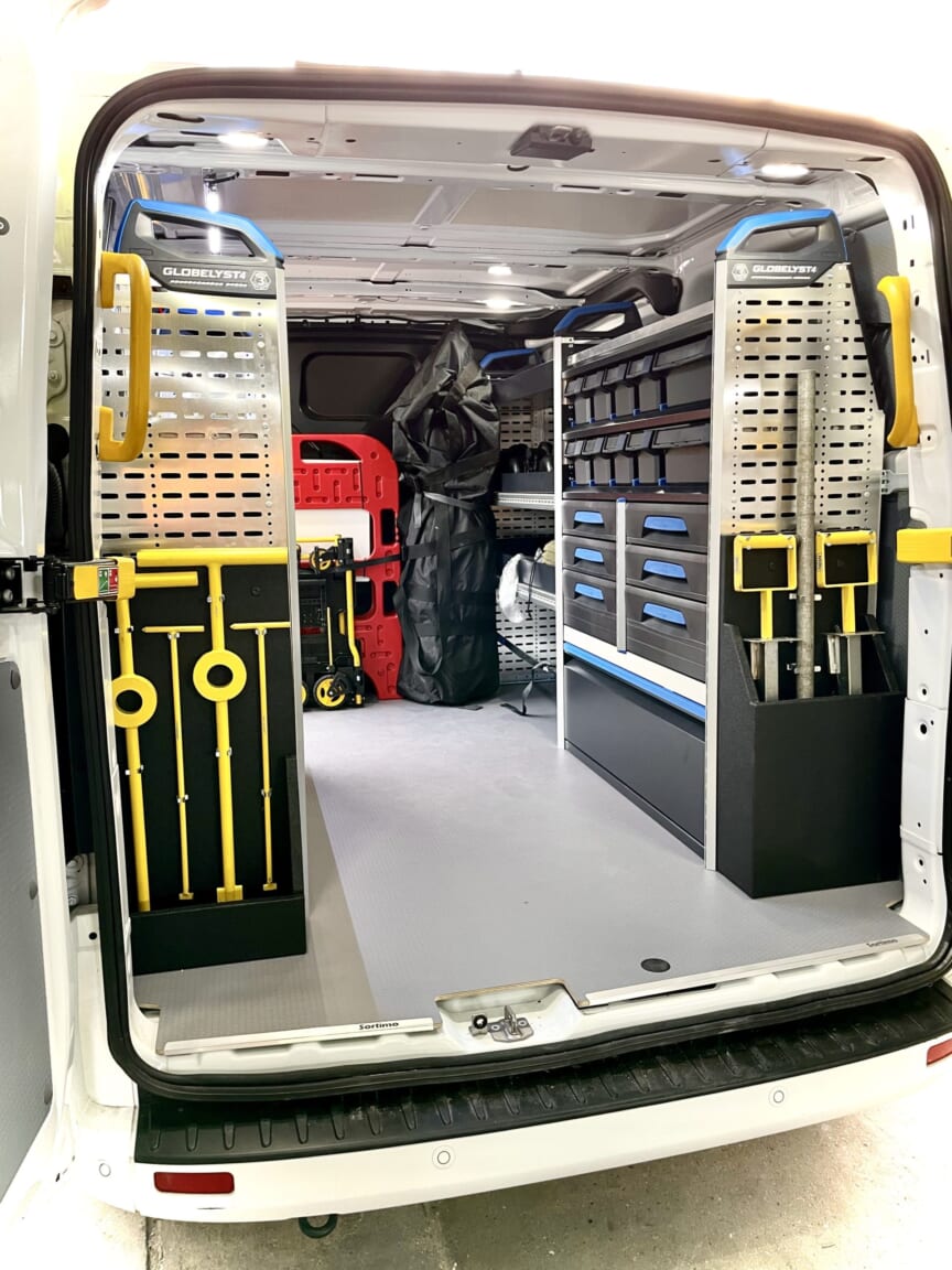 Bespoke Van Racking | Bespoke Van Storage | Custom Van Racking | Van ...