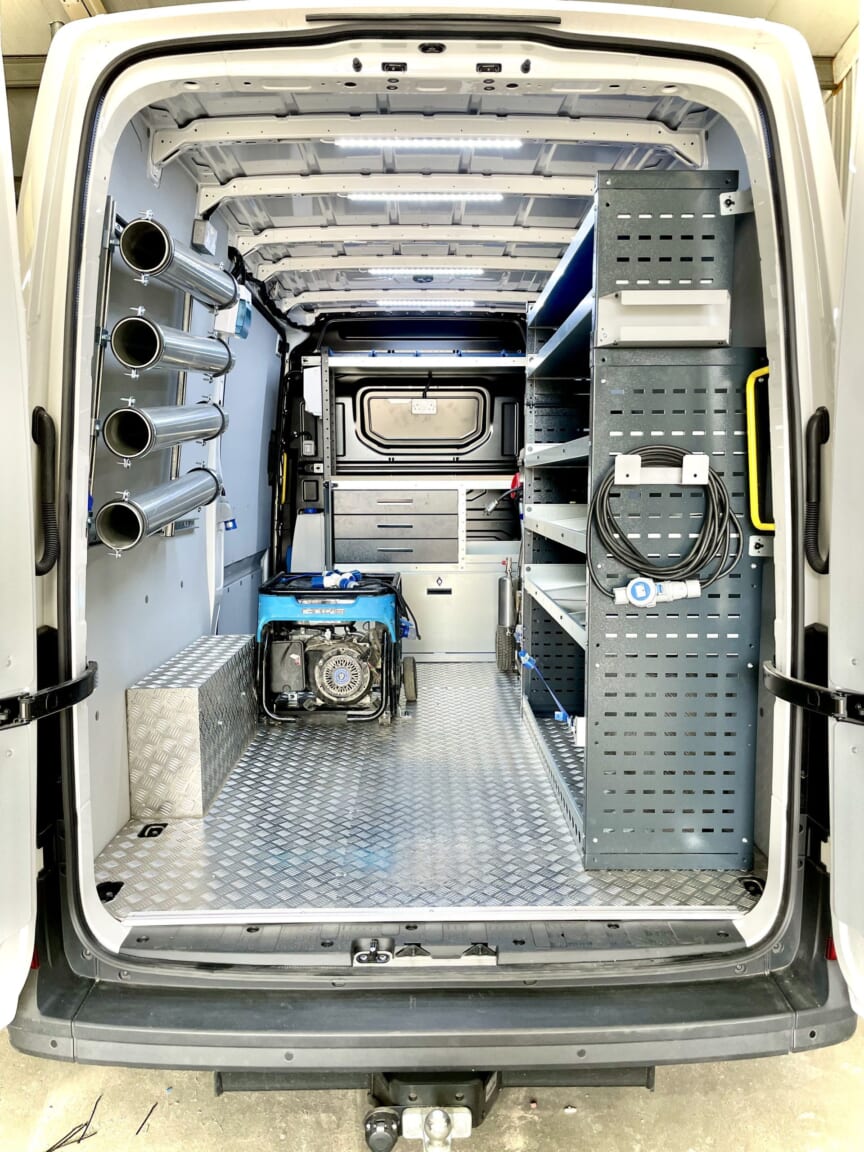 Bespoke Van Racking | Bespoke Van Storage | Custom Van Racking | Van ...