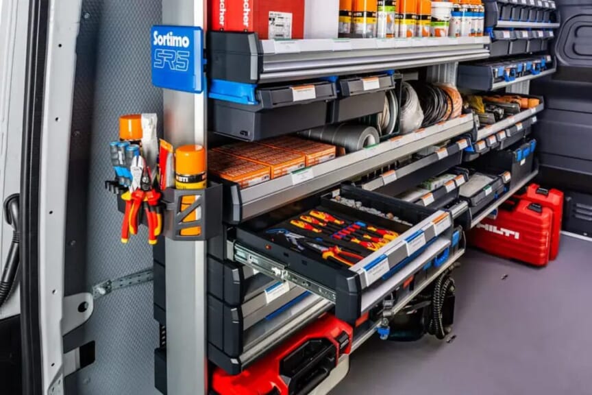 sortimo sr5 van racking - SYNC VEHICLE SYSTEMS