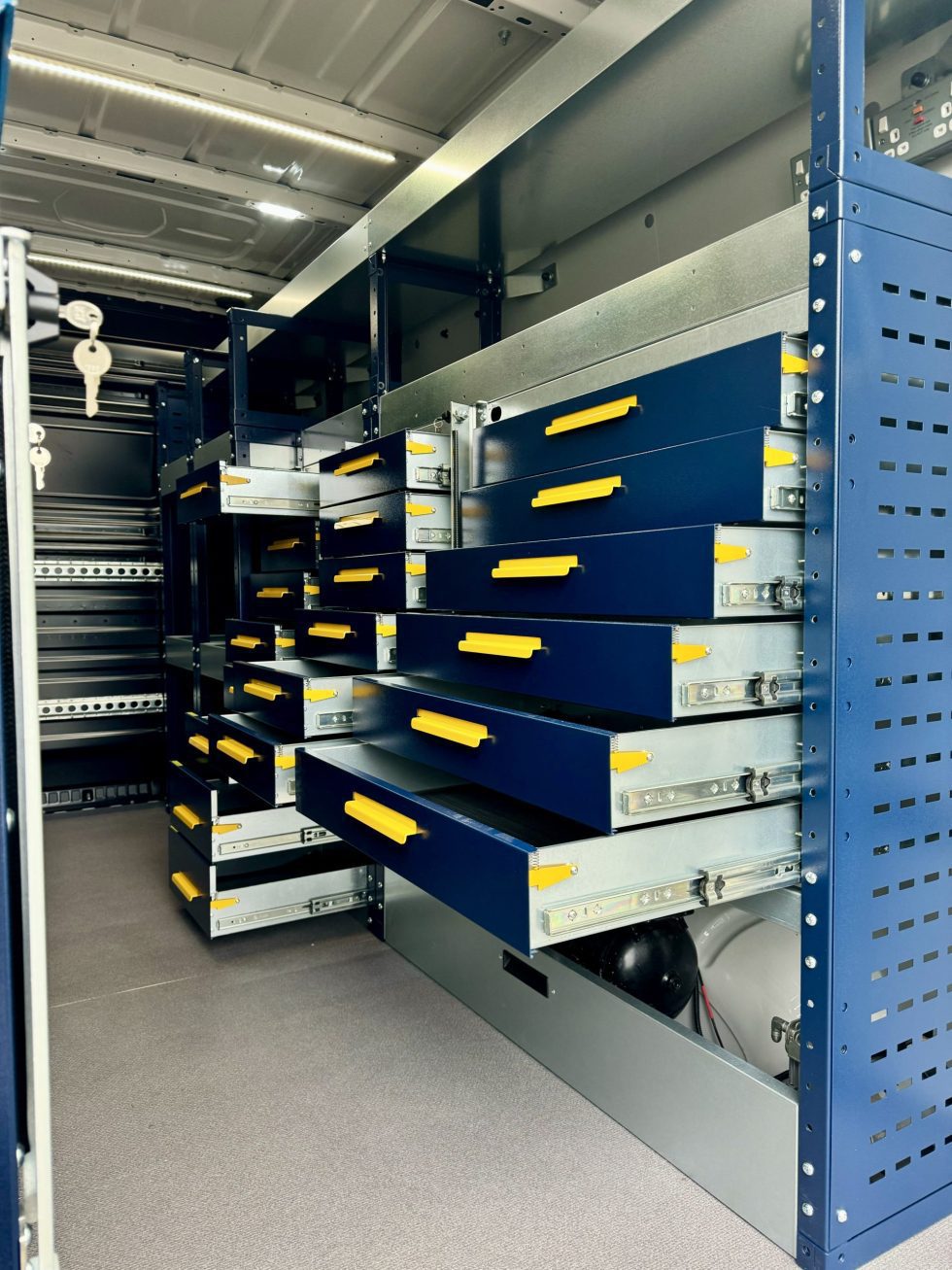 Hydraulic Hose Repair Van – Mobile Workshop - SYNC VEHICLE SYSTEMS