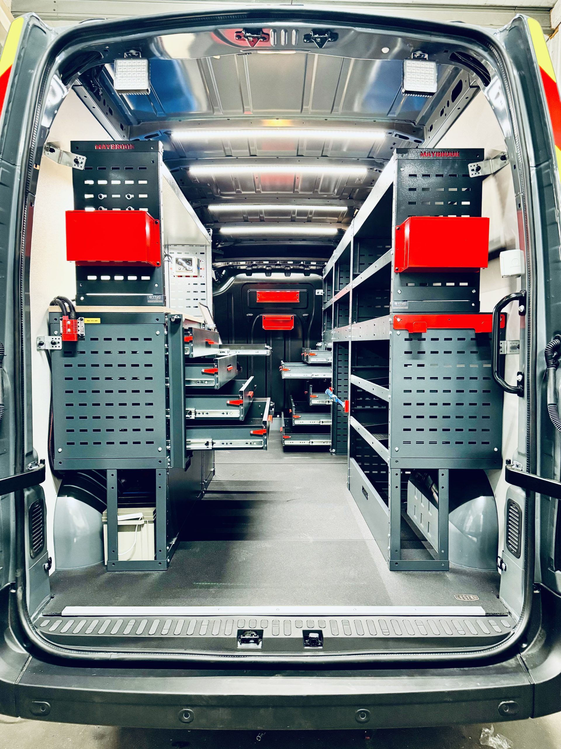 Engineer Van 5 Considerations when converting a mobile workshop - SYNC VEHICLE SYSTEMS