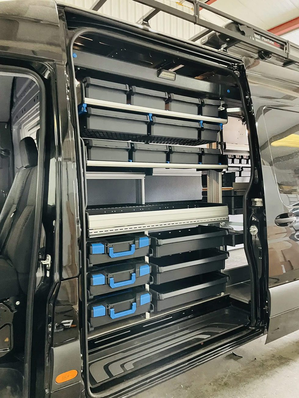 Fabricators Mobile Workshop Van Conversion - SYNC VEHICLE SYSTEMS