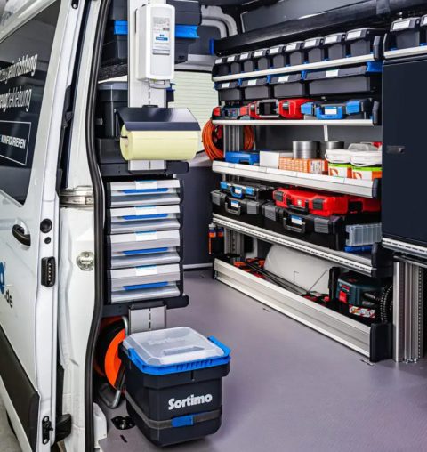 Sortimo Train sortimo sr5 van racking - SYNC VEHICLE SYSTEMS